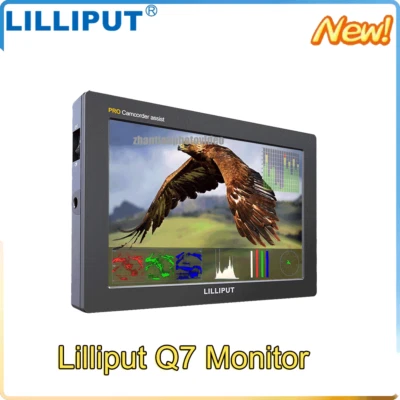 LILLIPUT Q7 Pro 7" 4K FHD SDI HDMI Video Monitor w HDR 3D-LUT for DSLR Camcorder - Image 1 of 4