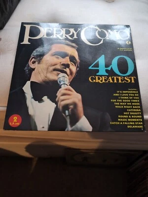 Perry Como – 40 Greatest K-Tel – NE 700 2 x Vinyl, LP, Compilation, Limited Ed - Image 1 of 2