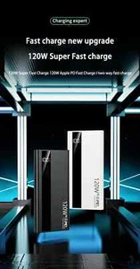 Xiaomi 200000mAh PowerBank 120W Charge Super Rapide Grande Capacité Batte Portable - Photo 1 sur 13