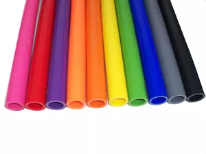 Straight Silicone Coupler Water Hose Coolant Turbo Pipe 3/4''-2.5" 1M Length - Picture 1 of 3