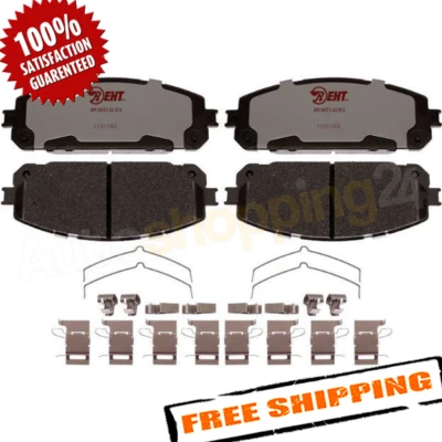 Pastilhas de freio a disco dianteiro Raybestos EHT1843H para Jeep Cherokee 2014-2019 - Imagem 1 de 2