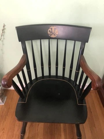 Nichols and Stone Windsor chair in Black Cover