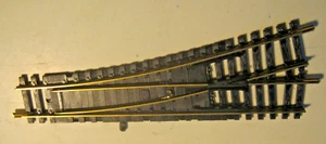 Fleischmann H0 6044 L Model Track Left Switch Good - Picture 1 of 2