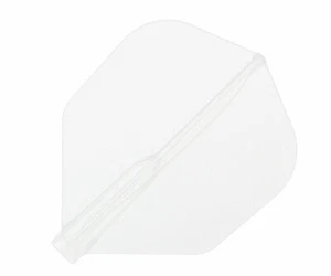 Cosmo Darts Fit Flight Air Shape Small Standard Flights - Clear - Picture 1 of 3