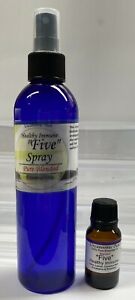 "Five" Healthy Immune Spray 8 Oz with  15ml oil refill 100% Pure  Thieves blend
