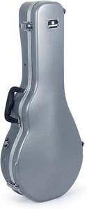 Crossrock F-style Mandolin Case-ABS Molded Hardshell with Detachable Straps - Picture 1 of 4