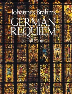 Libro de música: Réquiem alemán de Johannes Brahms partitura completa - Imagen 1 de 2
