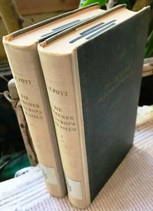 Die Zigeuner in Europa und Asien by: Pott, Dr. A. Pott/ Reprint/ 2 Vol Set/ 1964 - Picture 1 of 6