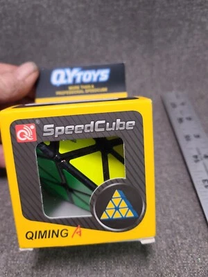 3x3x3 Pyramid Pyraminx Speed Cube Magic Twist 3D Puzzle Brain Teaser - Image 1 of 4