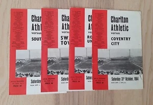 Charlton Athletic 1964/65 Division 2 Selection of League Programmes from menu - Picture 1 of 5