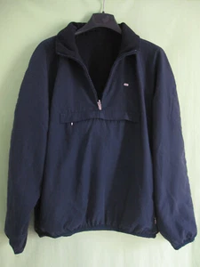Sweat Hiver Lacoste Devanlay Coton Vintage Marine poche kangourou Jersey - 38 - Picture 1 of 6