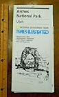 ARCHES NATIONAL PARK UTAH TOPO MAP #211 TRAILS ILLUSTRATED (USED, EXCELLENT)