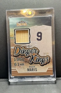 Leaf Lumber Kings Roger Maris Bat 2020/15 Dinger Kings ¡Juego usado! - Imagen 1 de 2