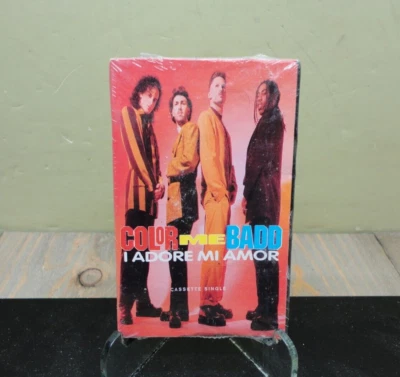 Color Me Badd I Adore Mi Amor Cassette Single 1991 Warner Bros Sealed New - Image 1 of 4