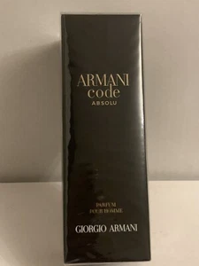 Profumo Armani Code Absolu 60 ml Parfum Pour Homme Sigillato - Foto 1 di 2