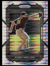 2023 Panini Prizm Robby Snelling Rookie Pulsar Prizm SP #169 San Diego Padres!
