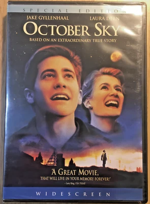 October Sky ~ Jake Gyllenhaal Laura Dern ~ NEW SEALED DVD Ships Free ! - Image 1 of 2