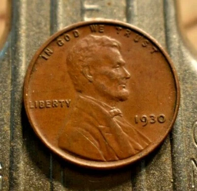 1930-P Lincoln Wheat Cent 1c.   (#8718) - Image 1 of 2