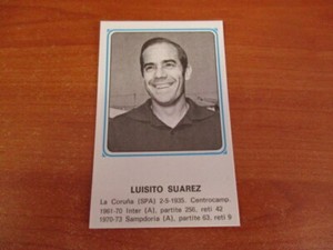 Figurina Calciatori PANINI LUISITO SUAREZ N.500 -NUOVA- 1978-'79 originale