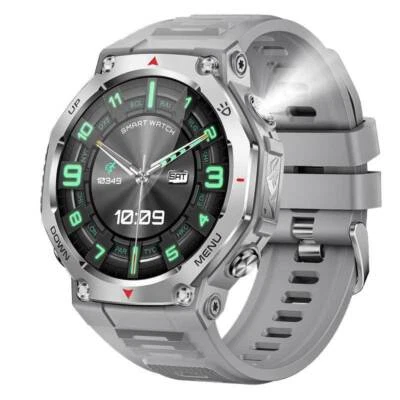2025 Military Smart Watch (Call Receive/Dial) Rugged Bluetooth Fitness Tracker - Image 1 of 4