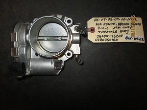 06-12 KIA RONDO HYUNDAI SONATA 2.4L THROTTLE BODY 3510025200 (BOX-10568 ))/ - Picture 1 of 3