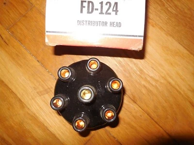 Nuevo Ford Mustang II 1974-1976 6 cilindros tapa distribuidor FD-124 motor estándar producción Foto 1 de 2