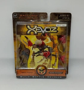 XEVOZ Battling Figure Kit Sectoid Dune Stinger (2004 Hasbro Stikfas) NEW SEALED - Picture 1 of 7