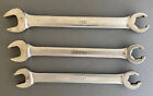 Snap-On RXS  16, 18, 20 Combination Flare Nut Wrenches 1/2, 9/16, 5/8 Vint. Exc.