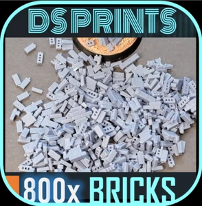 LADRILLOS GRISES para brocas de base en miniatura (más de 800/- piezas) - Imagen 1 de 3