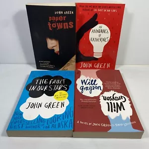 4 Lot John Green-The Fault in our Stars, Will Grayson, Abundance of Katherines+1 - Picture 1 of 12