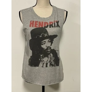 Authentic Hendrix Jimmy Hendrix Muscle Tee Gray Size M - Picture 1 of 5