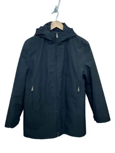 PRADA SPORT Altro Parka-Auto Montagna W Fodere Giacca 46 Nylon BLK Tinta Unita Usato - Foto 1 di 8