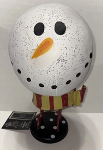 Peri Woltjer Silvestri tanzender Schneemann Out of My Mind Designs 18" Neu aus altem Lagerbestand skurril - Bild 1 von 11