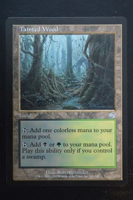 Magic The Gathering MTG TAINTED WOOD Torment LP Lightly Played - Image 1 of 2