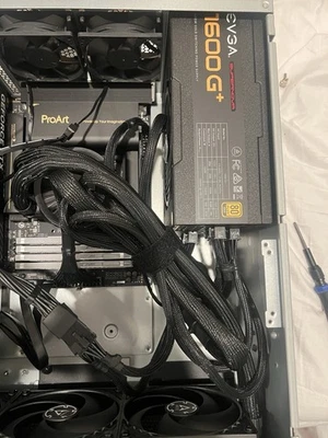 Intel Core Ultra 7 265K ProArt Z890 ROG RTX 4070Ti Custom Built Workstation - Image 1 of 4