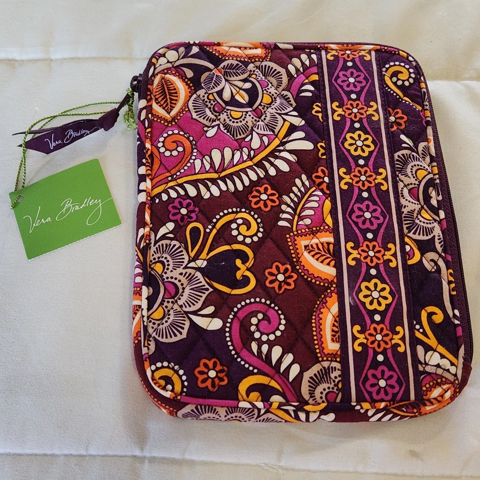 Vera Bradley E Reader Sleeve Safari Sunset Pattern 7 In X 9 In New With Tags - Image 1 of 4
