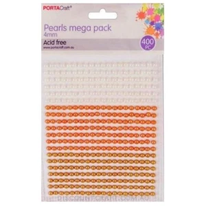 Pearl Jumbo Pack 4mm 400pc - Precious Metals - Picture 1 of 1