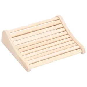 Reposacabezas para Sauna Madera Maciza de Pino Almohada Baño Ducha vidaXL - Imagen 1 de 6