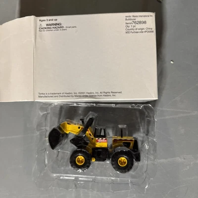 Tonka Mini Mighty 728 Bulldozer Replica Maisto Hasbro 2001 #762898 SIZE 5" BY14O - Image 1 of 2