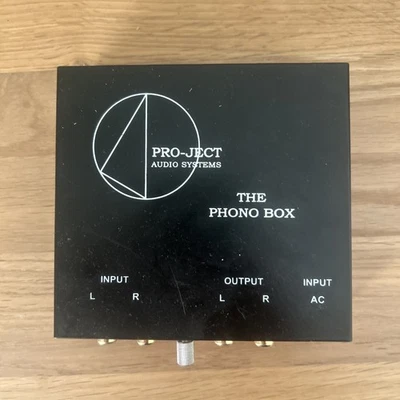 Pro‑Ject Phono Box pre-amplifier  Audio Enhancer ***MM/MC VERSION***VGC - Image 1 of 3