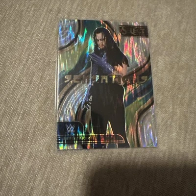 UNDERTAKER 2023 Panini Select WWE Sensations Silver Flash Prizm Short Print #26 - Image 1 of 2