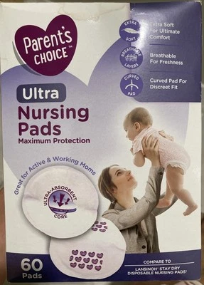Parent’s Choice Ultra Nursing Pads - 60 ct - Image 1 of 3