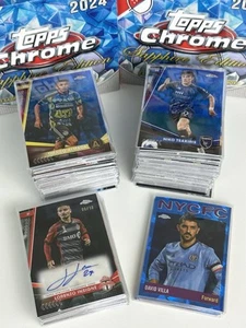 2024 Topps Chrome Sapphire MLS Pick Your Card #1 - #200 & Inserts Parallels - Picture 1 of 3
