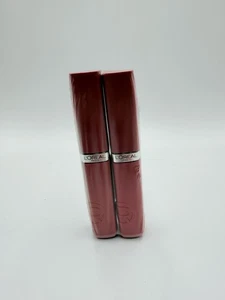 2pk Loreal Infallible Le Matte Resistance Lipstick 635 - Worth It Medium - Picture 1 of 4