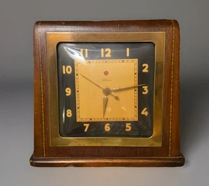 Vintage 1930’s Art Deco Telechron 4F61 Pharaoh Electric Clock - Works - Picture 1 of 16