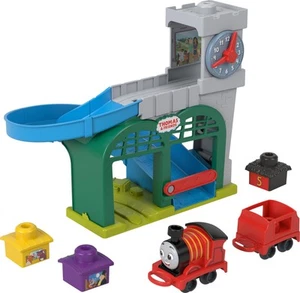 Toddler Toy My First Knapford Station Train Playset with Stack & Wobble Cargo... - Bild 1 von 6