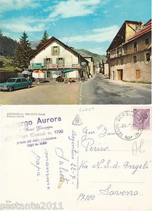 CARTOLINA RARA,  ARGENTERA (CUNEO) VALLE STURA , ALBERGO AURORA CRESSI GIUSEPPE - Picture 1 of 1