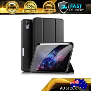 Soft TPU Back Shell Slim Cover Case with Auto Sleep Wake for iPad Mini 6 - Picture 1 of 11