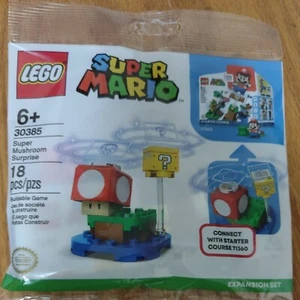 LEGO Super Mario: Super Mushroom Surprise Expansion Pack Set (30385) 18 pcs NEW - Picture 1 of 2