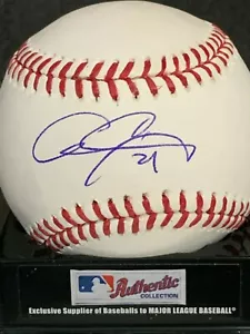 ALLEN CRAIG ST. LOUIS CARDINALS SIGNED OML BASEBALL - Picture 1 of 1